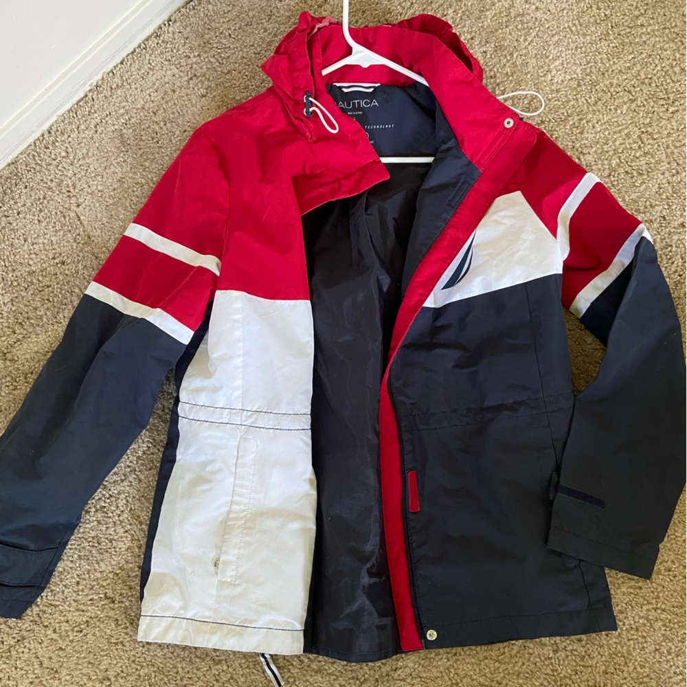 Nautica rain and wind resistant jacket